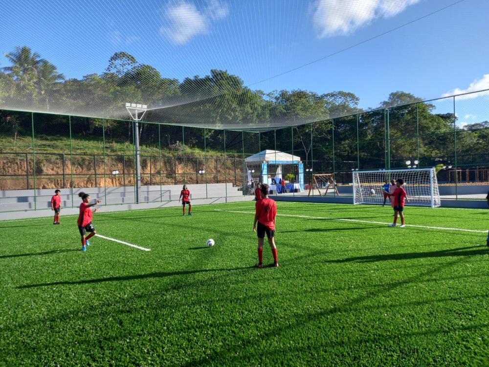 Prefeitura de Mata de São João promove torneio de FUT 7 com estudantes da rede municipal