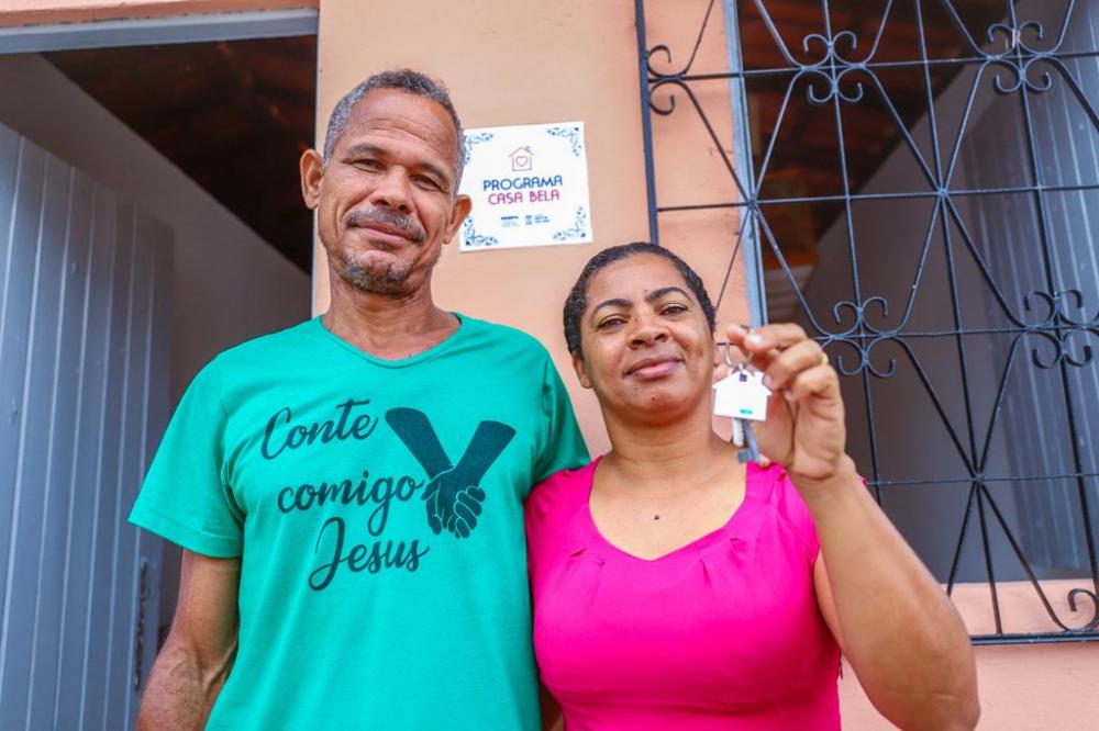 Em Mata de São João, 45 famílias já foram beneficiadas com o programa Casa Bela