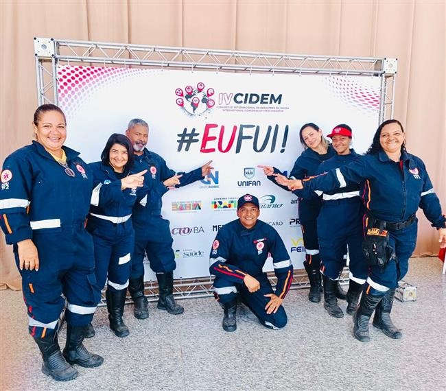 Equipe do SAMU de Mata de São João marcou presença no IV CIDEM