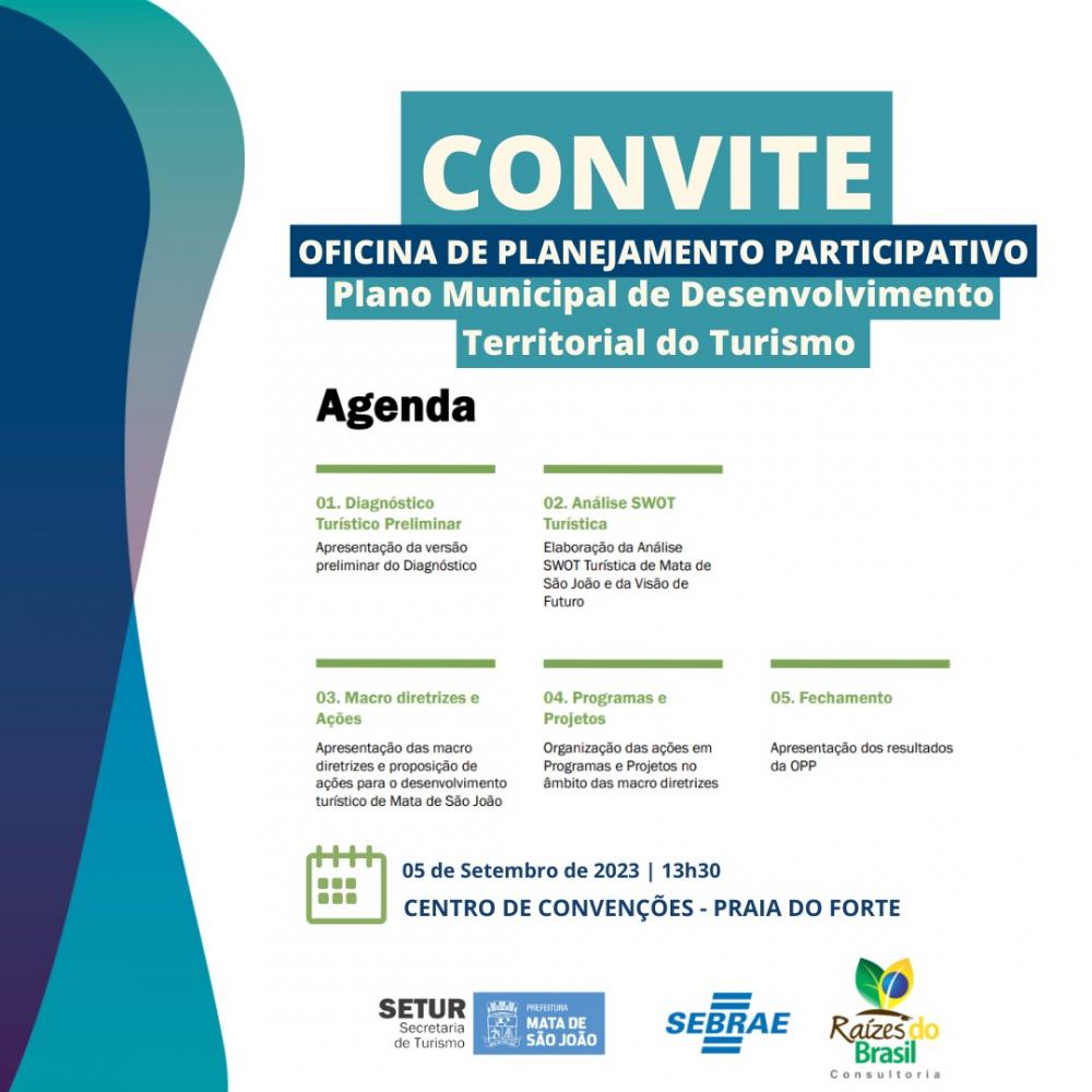 Prefeitura de Mata de São João promove oficina de planejamento participativo para o turismo
