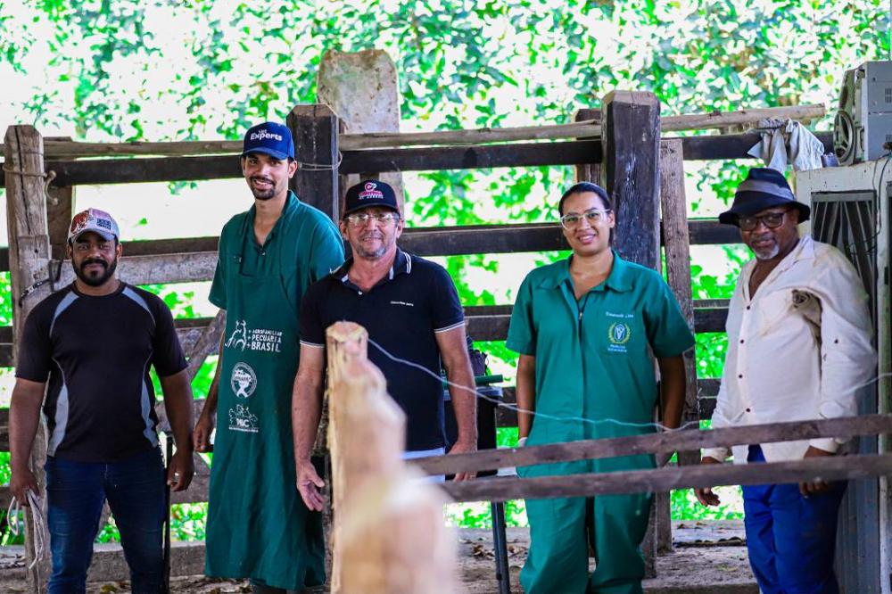Inseminação artificial: SEAGRI visita 7 propriedades de Mata de São João