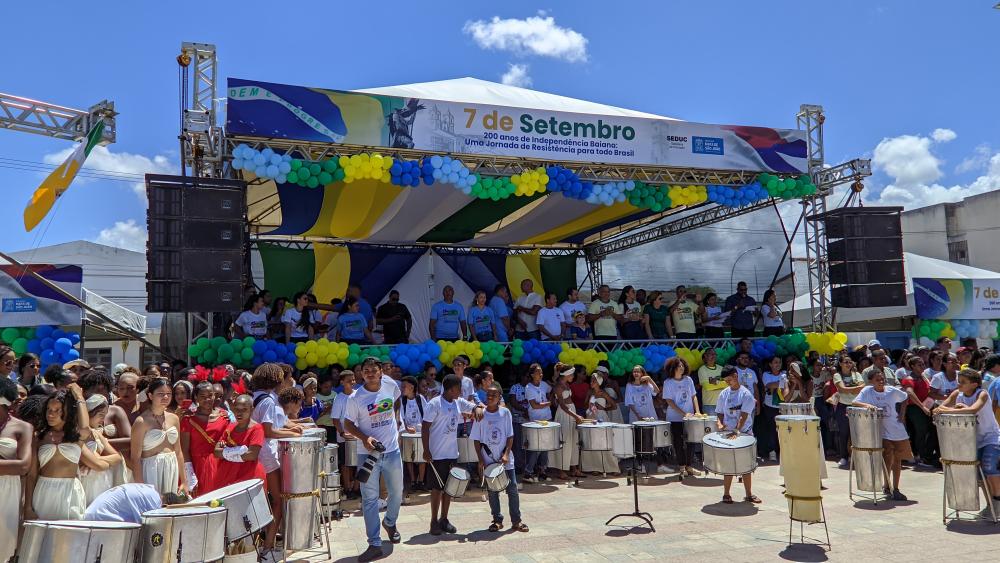 Município celebra 200 anos de independência do Brasil