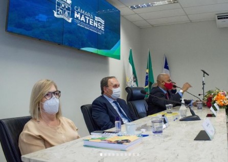 Câmara matense inicia o ano legislativo de 2021