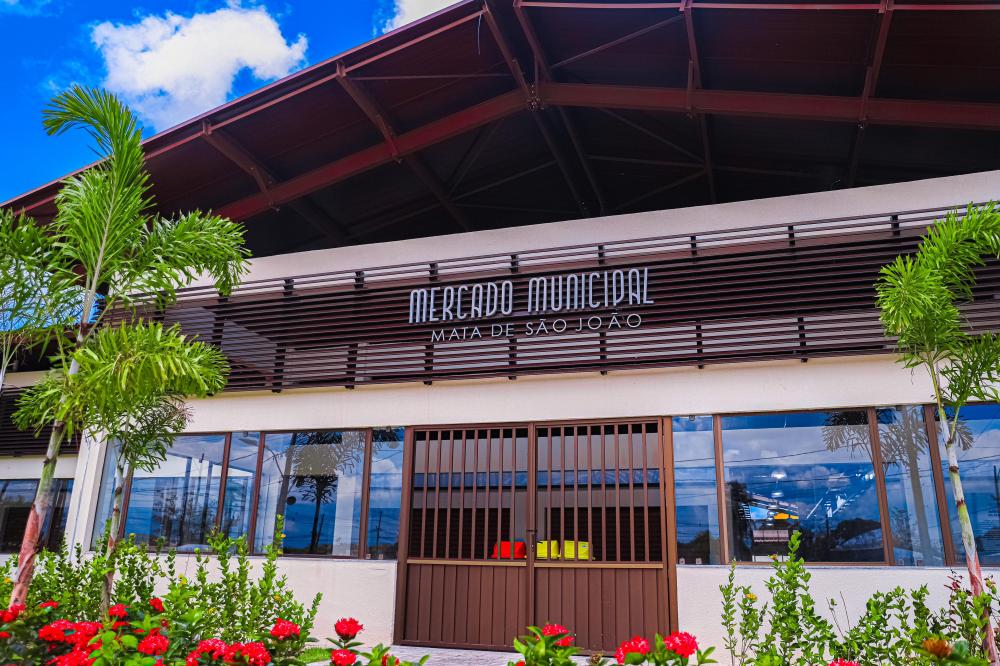 Mercado Municipal de Mata de São João será inaugurado com ampla variedade de serviços e lojas