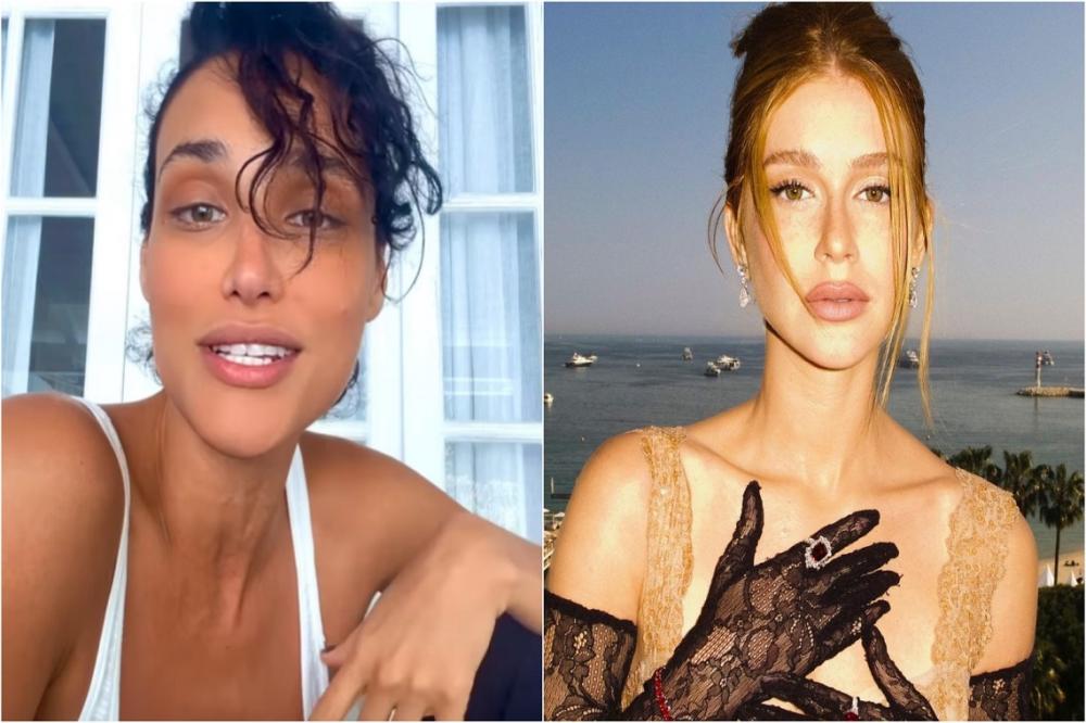 Débora Nascimento nega ter recebido notificação de Marina Ruy Barbosa