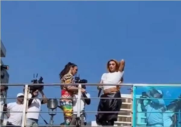 Ivete Sangalo e Pabllo Vittar gravam ‘Sobe n Trio’ na Barra nesta terça-feira (24)