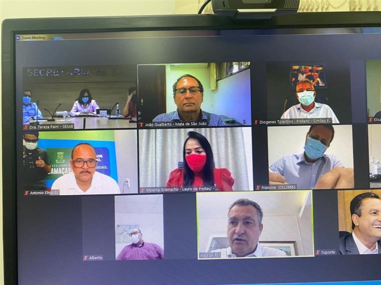 Prefeitos e governador avaliam medidas restritivas contra covid