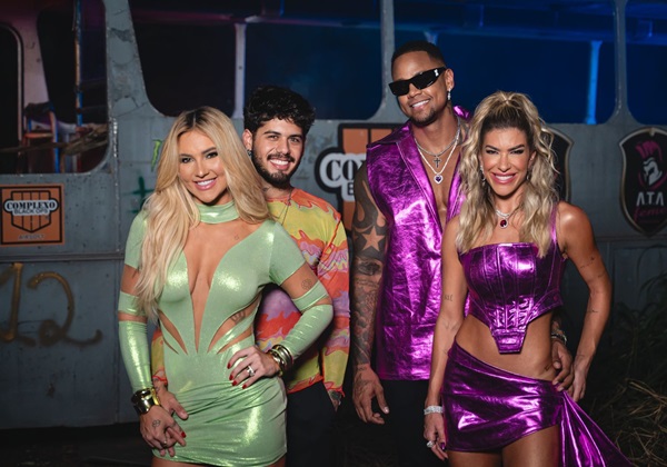 Em parceira com Zé Felipe, Léo Santana lança single ‘Cama Repetida’