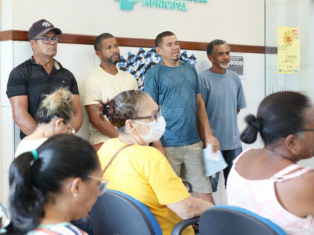 Novembro Azul: Policlínica promove bate-papo sobre a saúde do homem