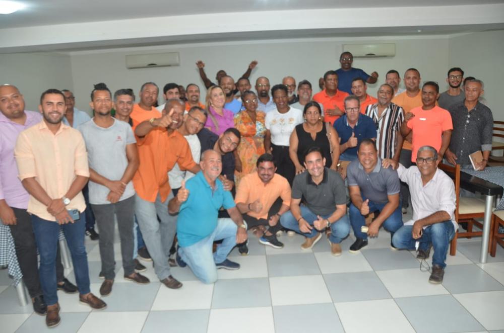 Encontro regional do partido AVANTE reúne diversas lideranças políticas, de Alagoinhas, Araçás e Itanagra.