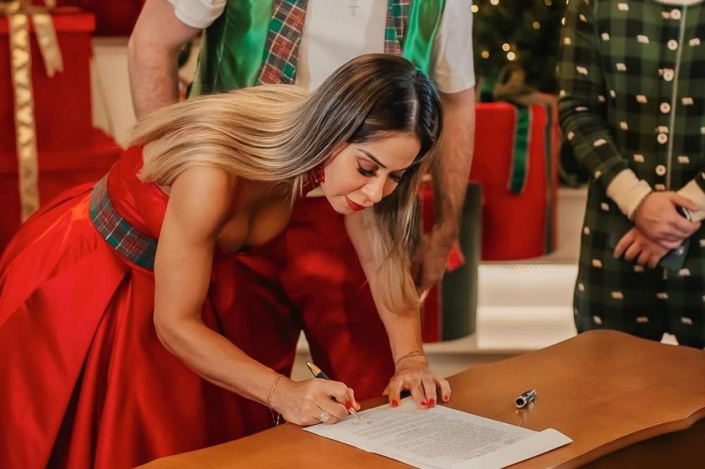 Maíra Cardi casa no Civil com comunhão de bens