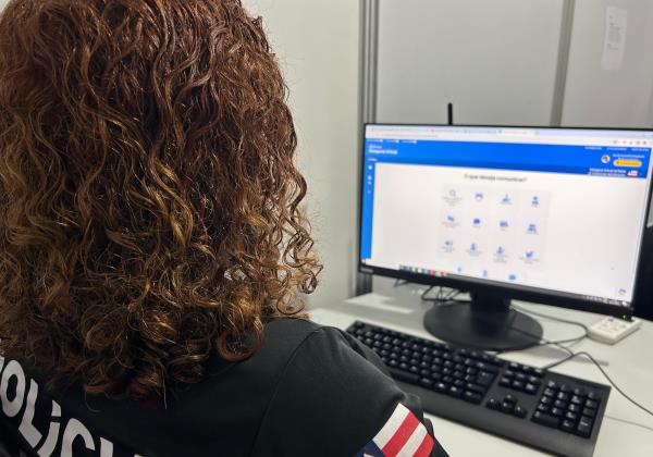 Delegacia Virtual é opção para registro de ocorrências na Arena Daniela Mercury