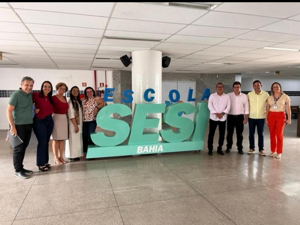Prefeitura de Alagoinhas e SESI Bahia constroem parceria para implantação de Steam nas escolas da rede municipal