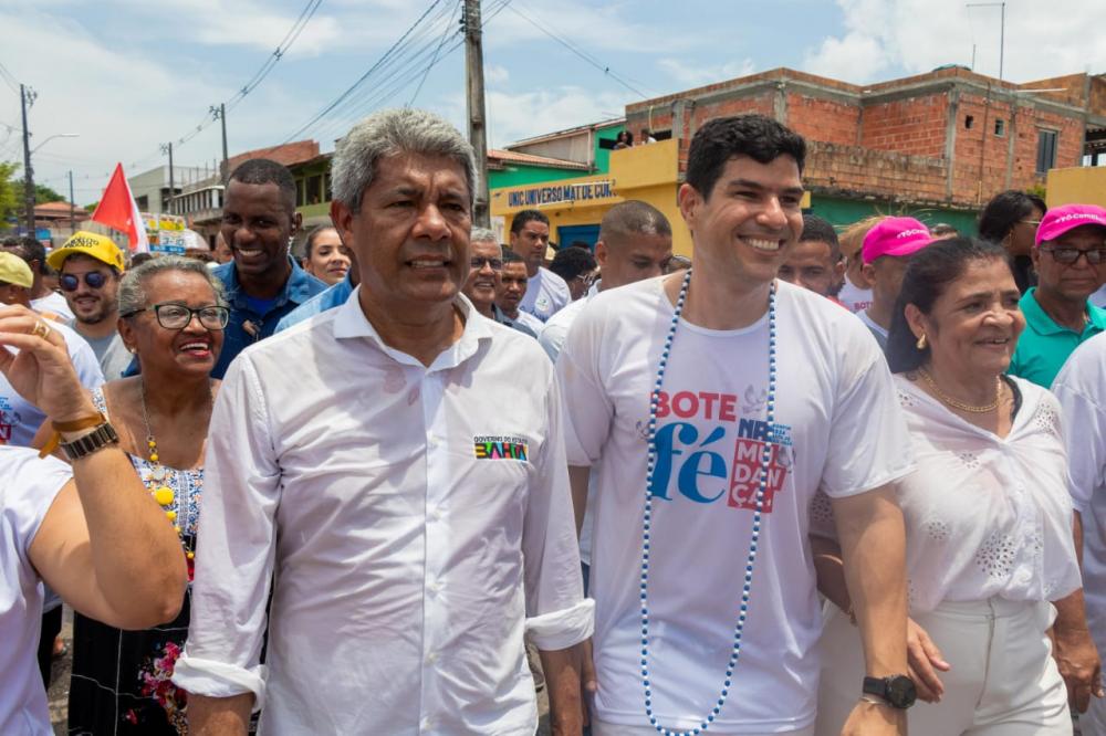 Governador Jerônimo Rodrigues participa de tradicional Festa do Bonfim em Mata de São João