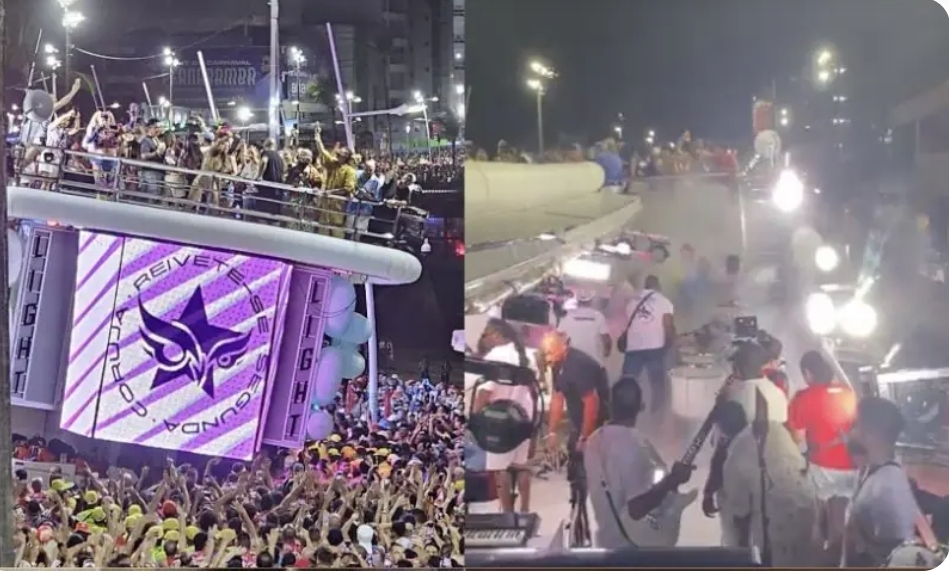 Trio de Ivete ‘entorta’ no circuito Dodô após explosão de tubo de gás