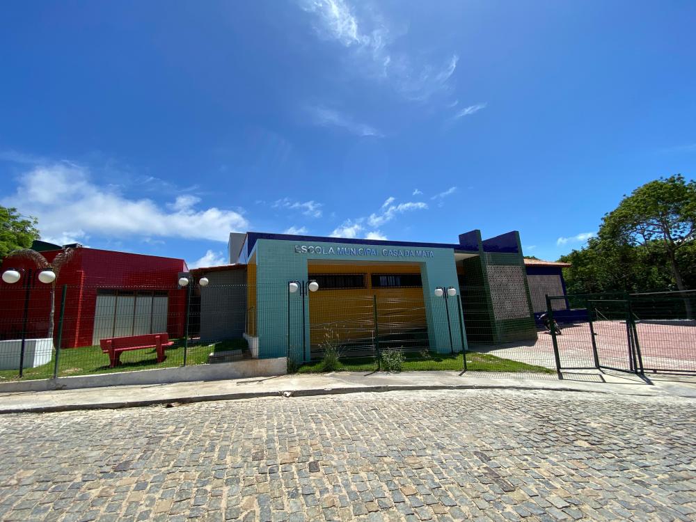 Escola Casa da Mata será inaugurada na próxima segunda-feira (19), em Imbassaí, litoral de Mata de São João