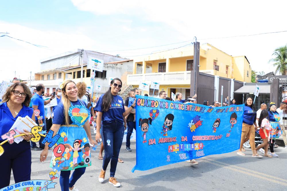  Caminhada em Mata de São João marca o Dia Mundial do Autismo e busca conscientizar a população