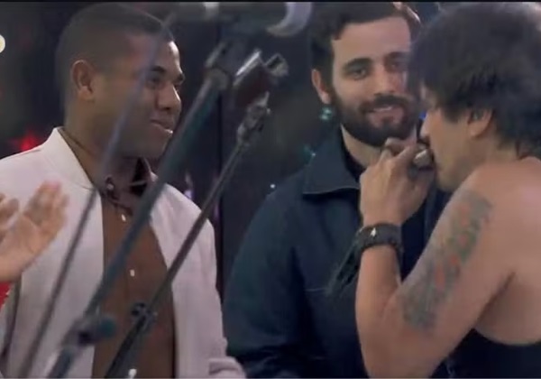 Paulo Ricardo ignora Davi em festa do BBB e web reage: ridículo
