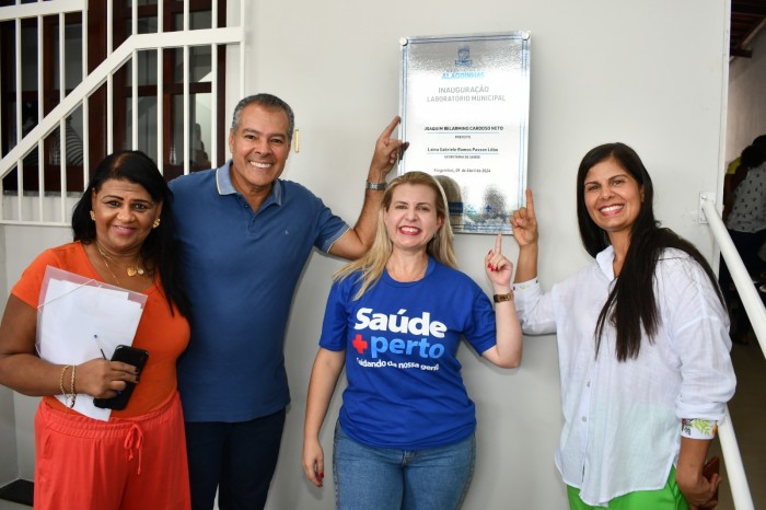 Inauguração do Novo Laboratório Municipal da cidade