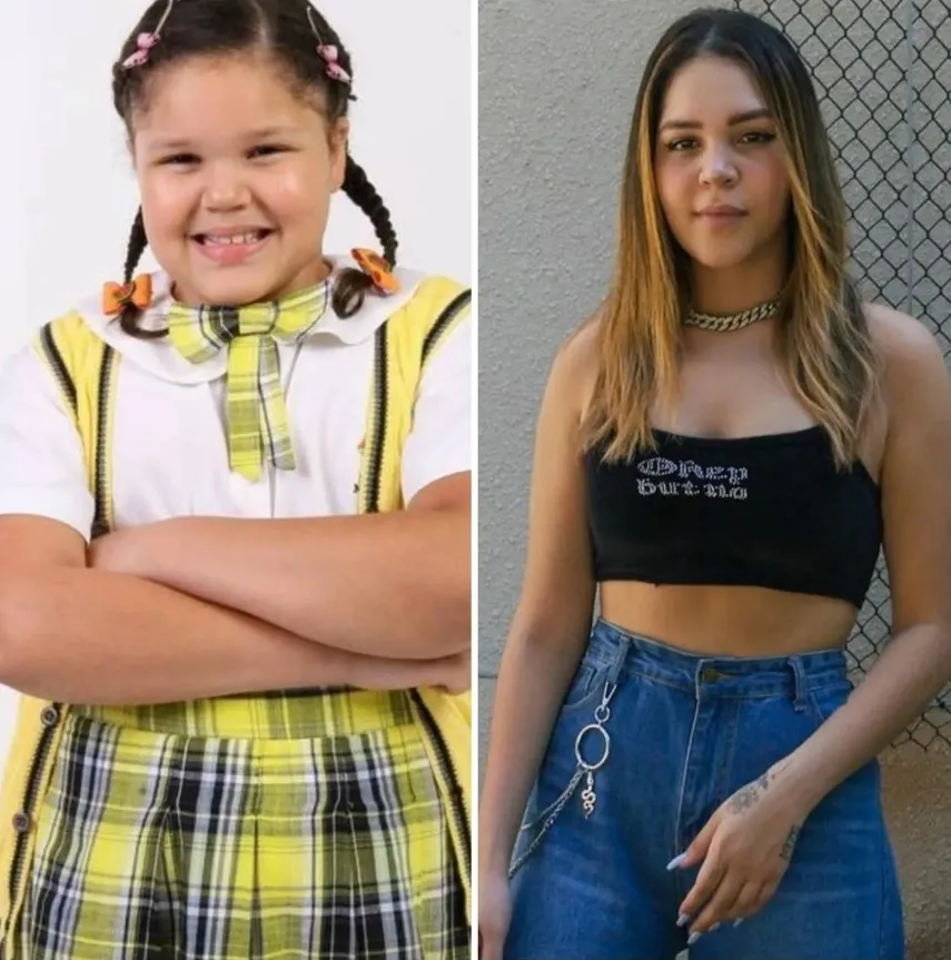 Filha de Simony posta foto na academia e impressiona por perda de peso