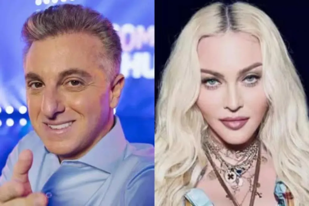 Luciano Huck se encontra com Madonna no Rio, mas não grava entrevista
