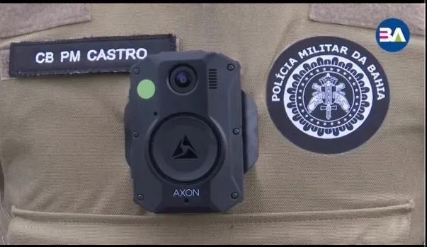 Implantação de câmeras corporais nas fardas dos agentes de segurança da Bahia promove transparência e segurança