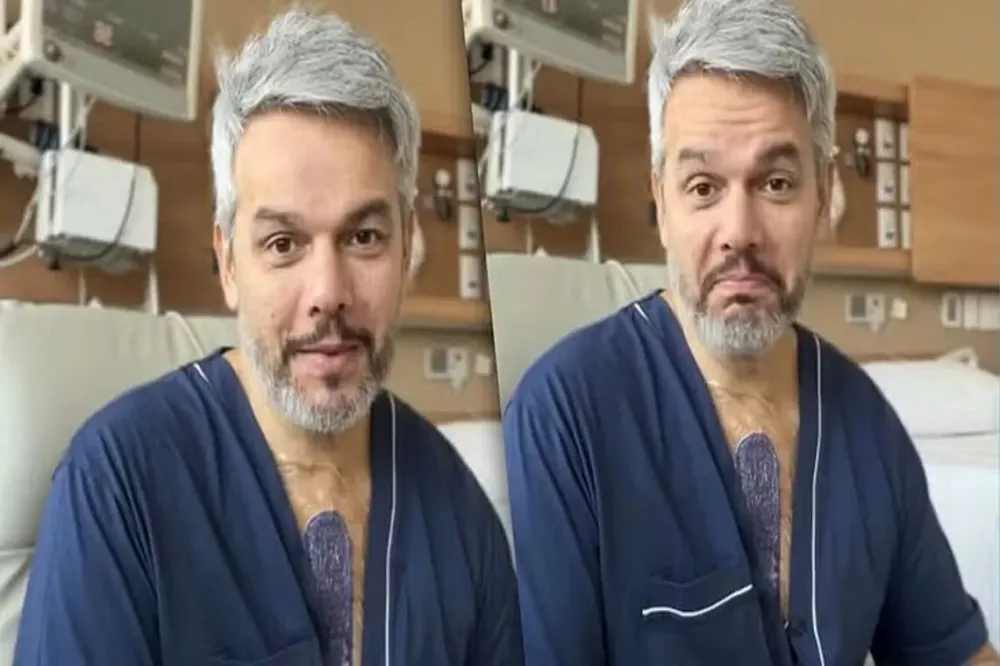 Otaviano Costa diz que vida virou de cabeça para baixo após cirurgia na aorta