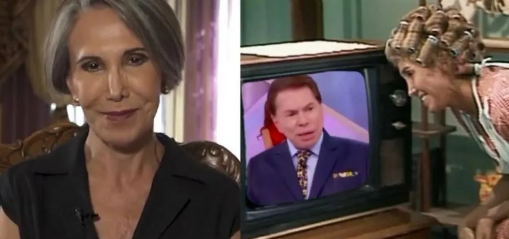 'Dona Florinda' faz homenagem a Silvio Santos