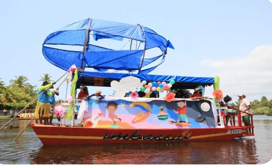Evento celebra tradição e premia criatividade e velocidade dos jangadeiros de Imbassaí