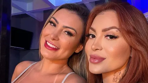 Namorada expõe intimidade com Andressa Urach e revela: “Era fã”