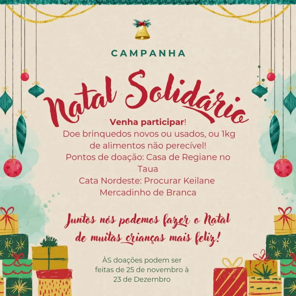 Campanha solidária promovida por moradores arrecada itens
