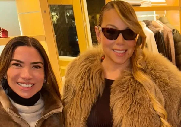 Patrícia Abravanel compartilha encontro com Mariah Carey