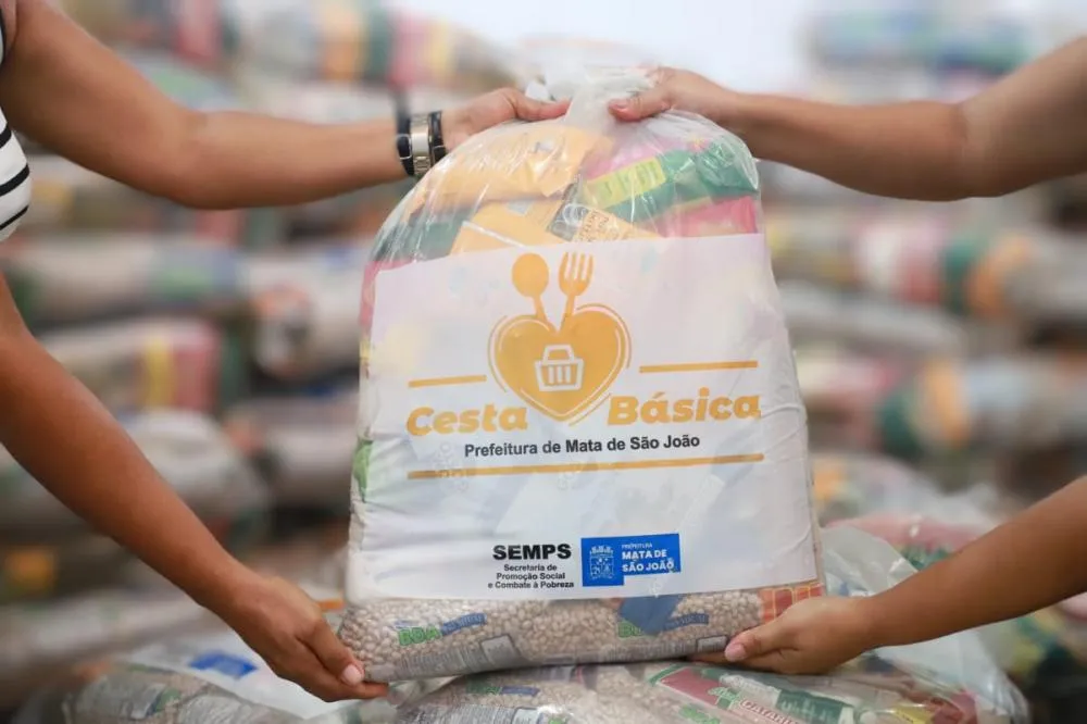 Prefeitura realiza entrega de Cestas Básicas nesta terça; confira locais