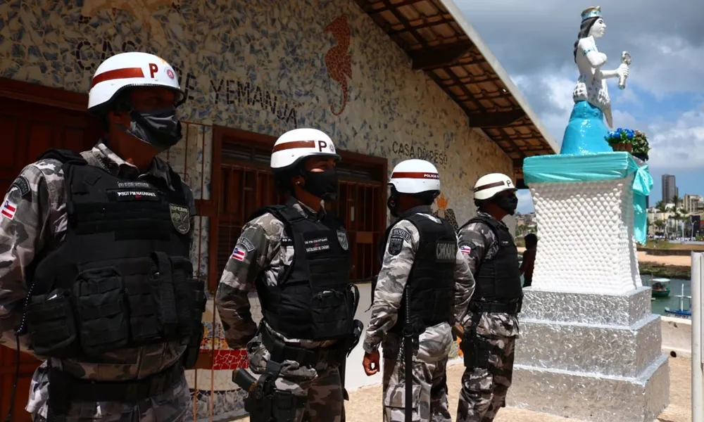 Cerca de 1.000 policiais e bombeiros atuarão na Festa de Iemanjá