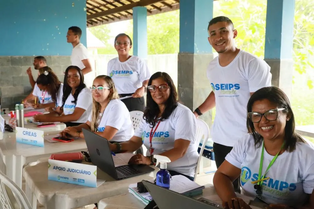 Semps Itinerante leva serviços sociais à comunidade de Pedra do Salgado