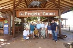 Prefeitura de Mata recebe comitiva internacional em Praia do Forte 