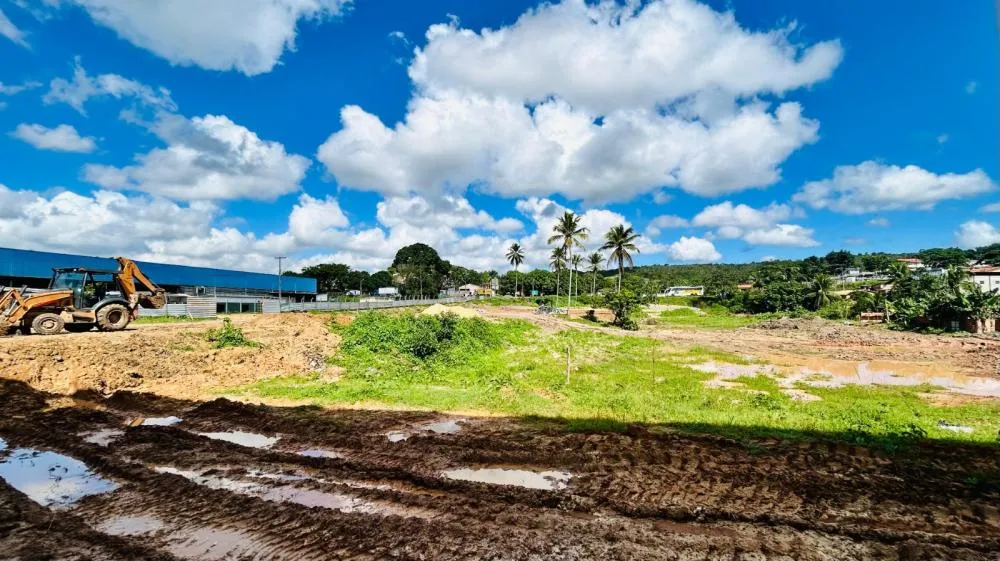 Obras para construção dos galpões industriais avançam no Monte Líbano
