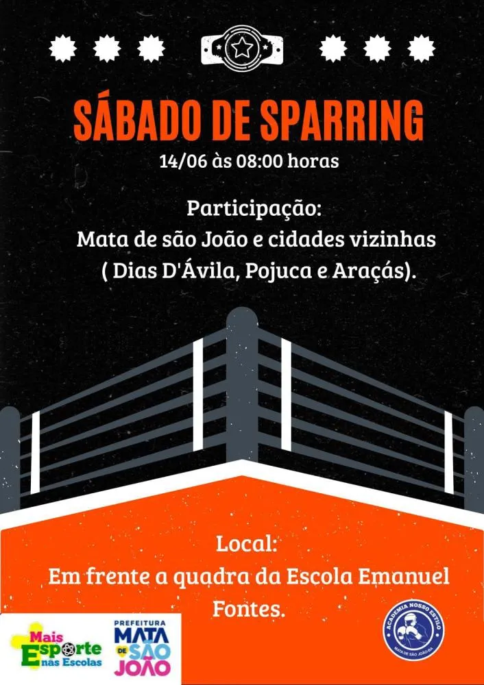 “Ringue Aberto”: Treino Especial de Boxe Reúne Atletas da Região