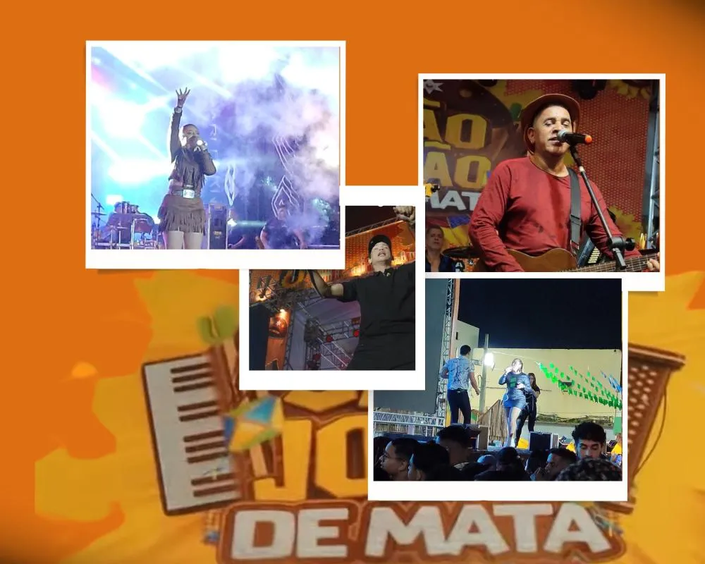 Quarta noite de festejos juninos em Mata de São João agita o público com muita música e tradição