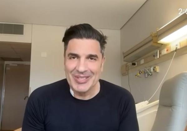 Edu Guedes compartilha momento emocionante de recuperação em casa