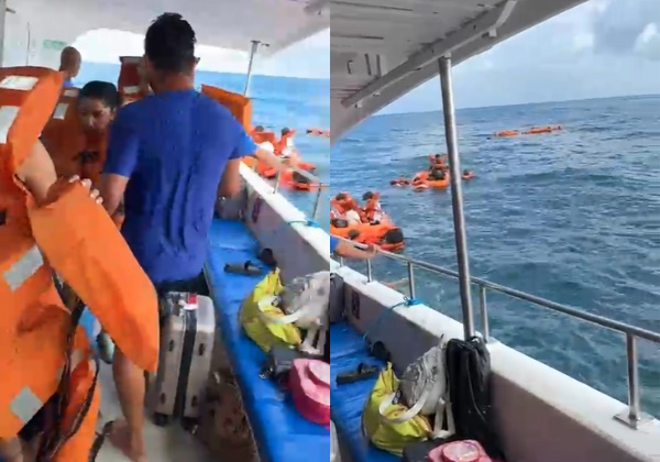 Colisão entre embarcações causa pânico em travessia para Morro de São Paulo